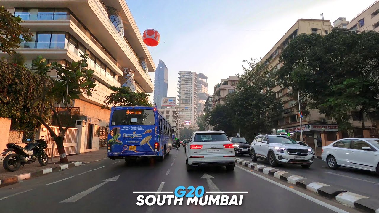Makeover of South Mumbai for G20 Summit 2023 | 4K Drive