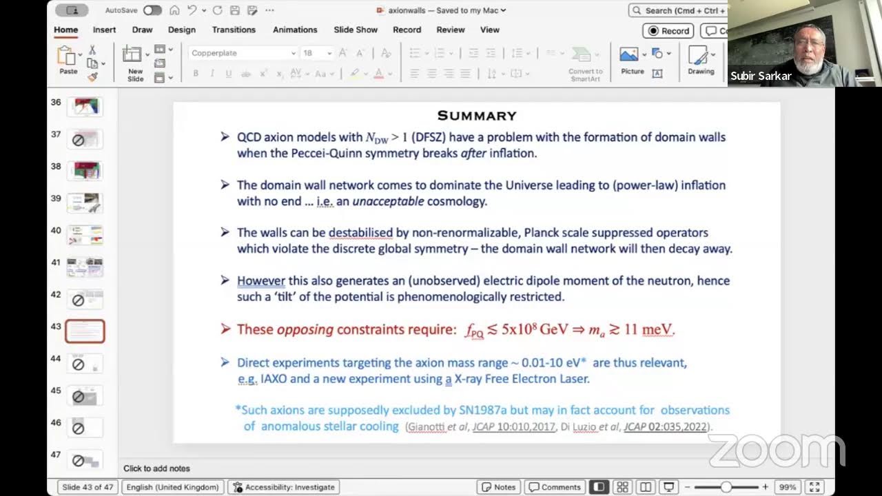 Subir Sarkar (Oxford U): Ruling Our Light Axions