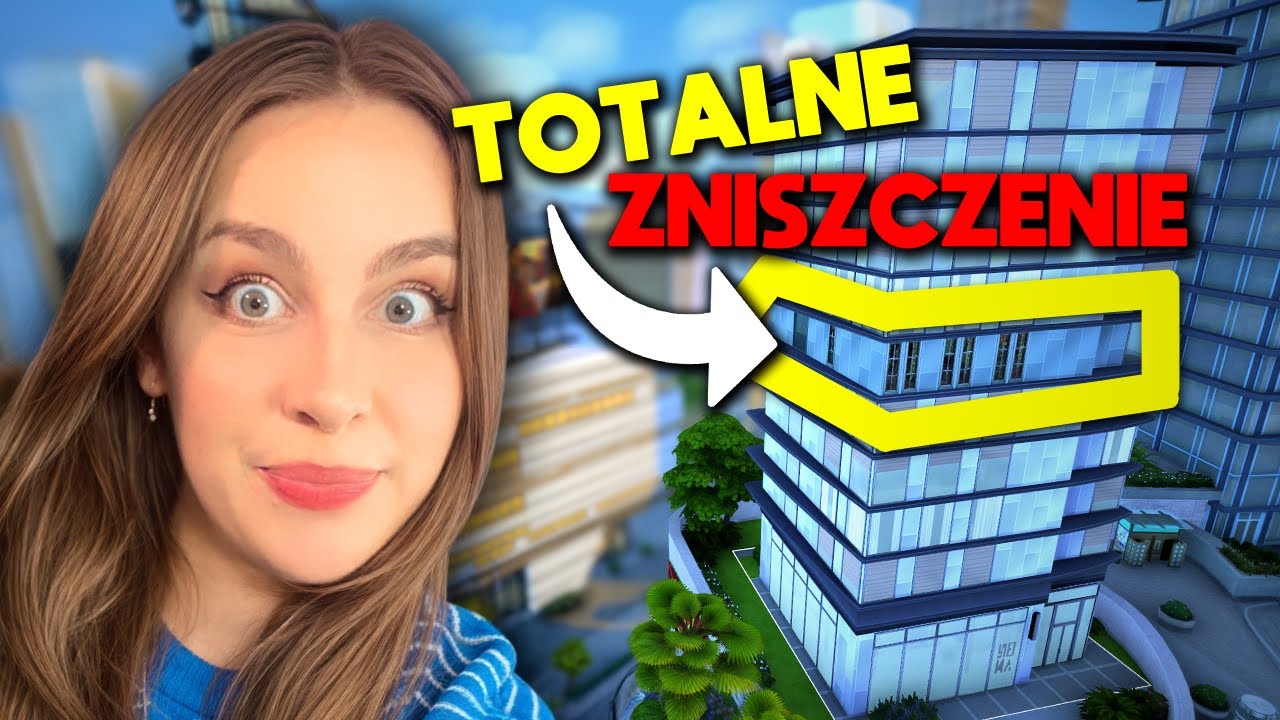 MIAŁO BYĆ NOWOCZEŚNIE… A ZNISZCZYŁAM BUDYNEK 😭🎄 | The Sims 4 Remont mieszkań!