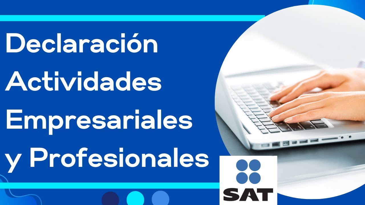 ✅🔔Como hacer Declaración mensual de Personas Físicas ACTIVIDAD EMPRESARIAL Y PROFESIONAL [Tutorial]