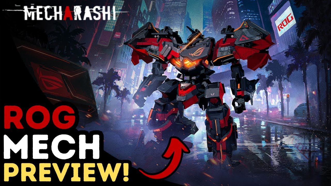 ROG Event + ROG Mech Skill Breakdown + Recommended Pilots! | Mecharashi JP