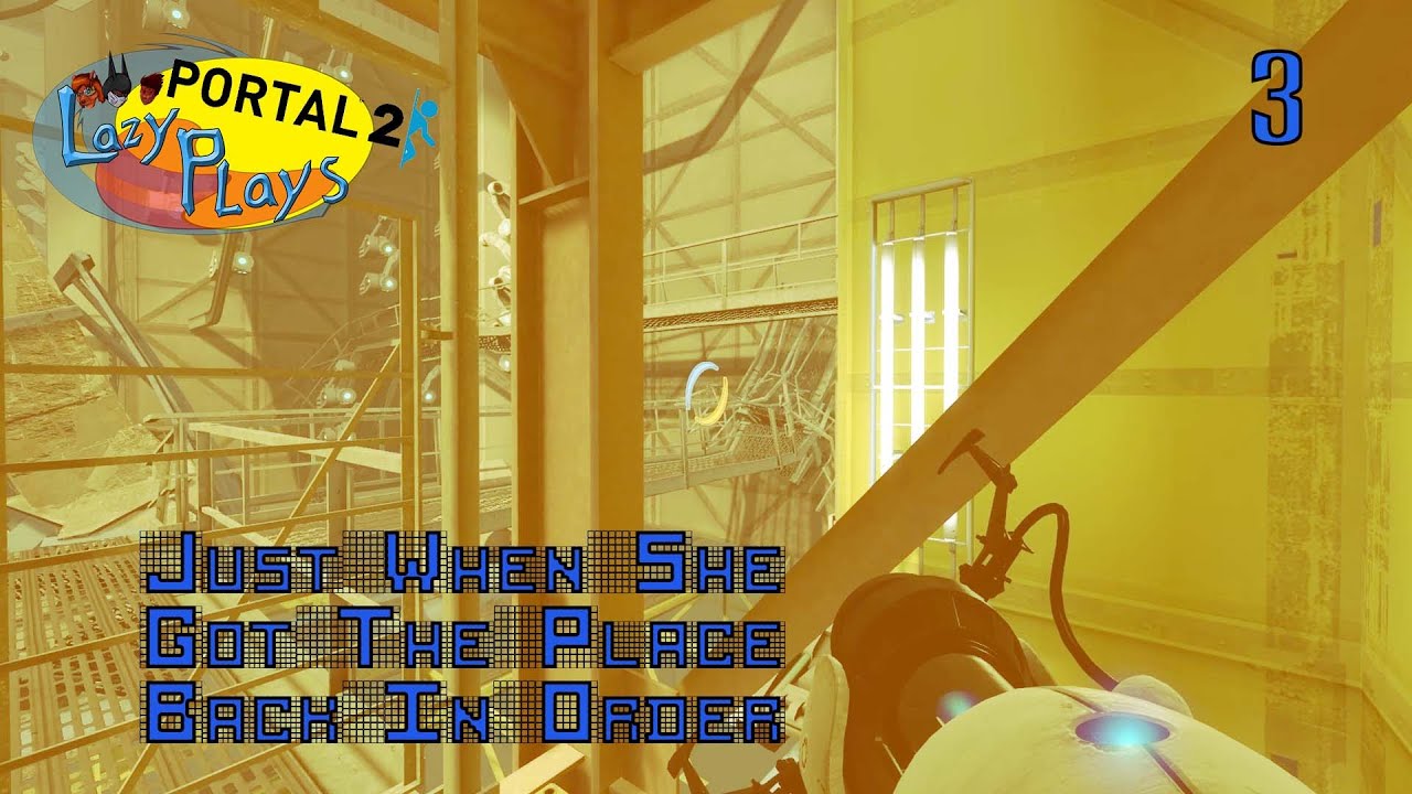 Time to Break Out | Lazy Plays | Portal 2 (pc)