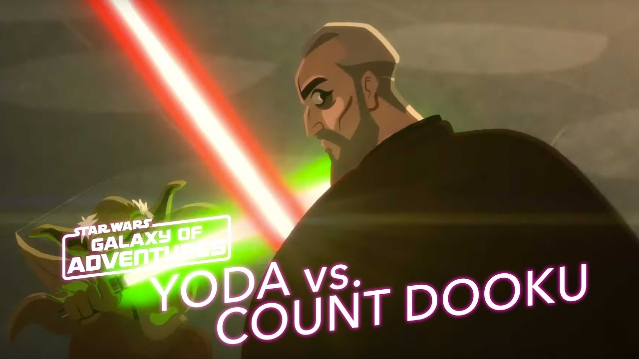STAR WARS &ndash; GALAXY OF ADVENTURES: Yoda vs. Count Dooku | Star Wars Kids