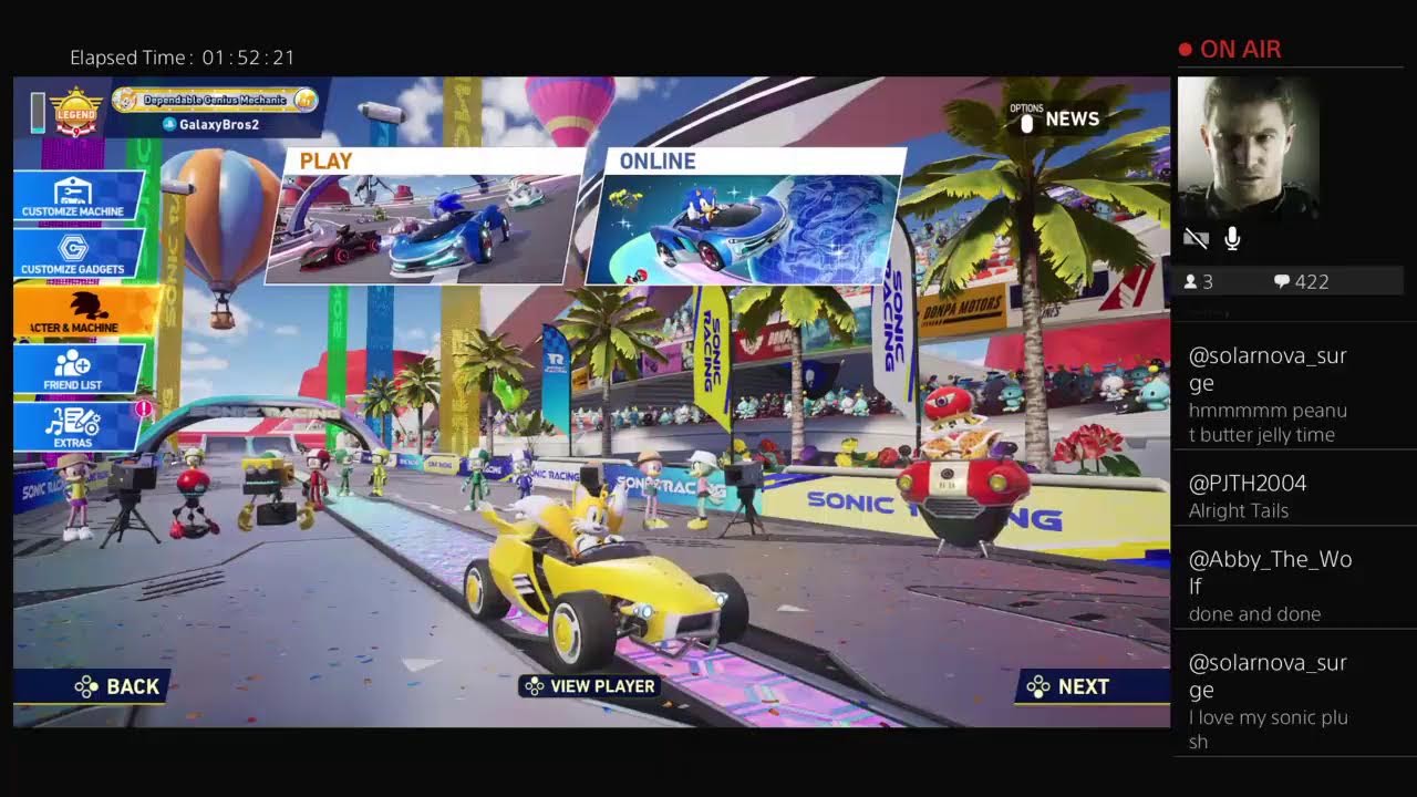 Tails and Dr. Eggman  playing Sonic Crosswolds part 22