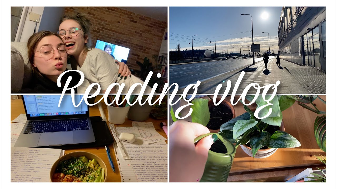 Frankenstein, studia i egzaminy, wyjazdy i tańce 📚 READING VLOG 📖