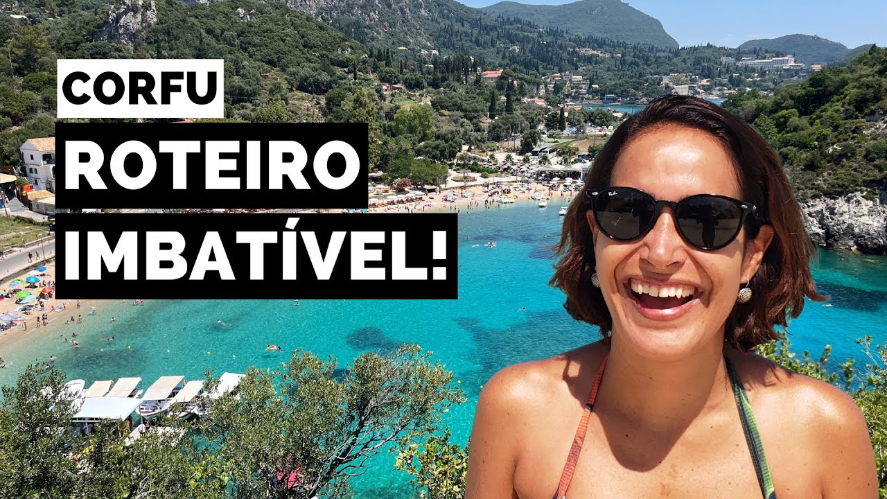 O QUE FAZER em CORFU GRÉCIA? Roteiro IMBATÍVEL! Melhores praias