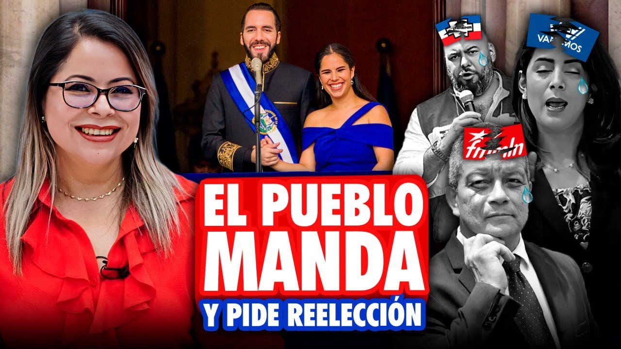 EL PUEBLO MANDA Y PIDE REELECCIÓN🔥 Abogada Tahnya Pastor despedaza a ARENA y FMLN por hipócritas