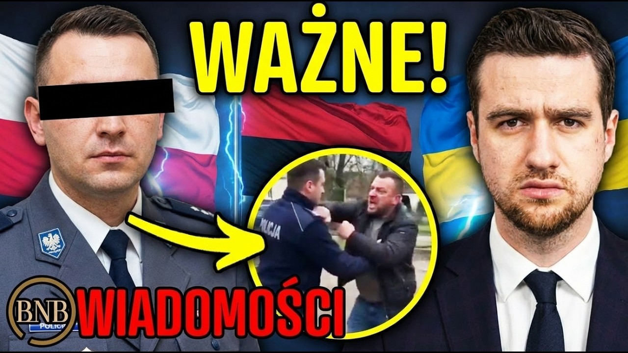 RZĄD CHRONI UKRAIŃC&Oacute;W?! Policjant Aresztował Migranta i SAM P&Oacute;JDZIE SIEDZIEĆ! [ NAGRANIE ]