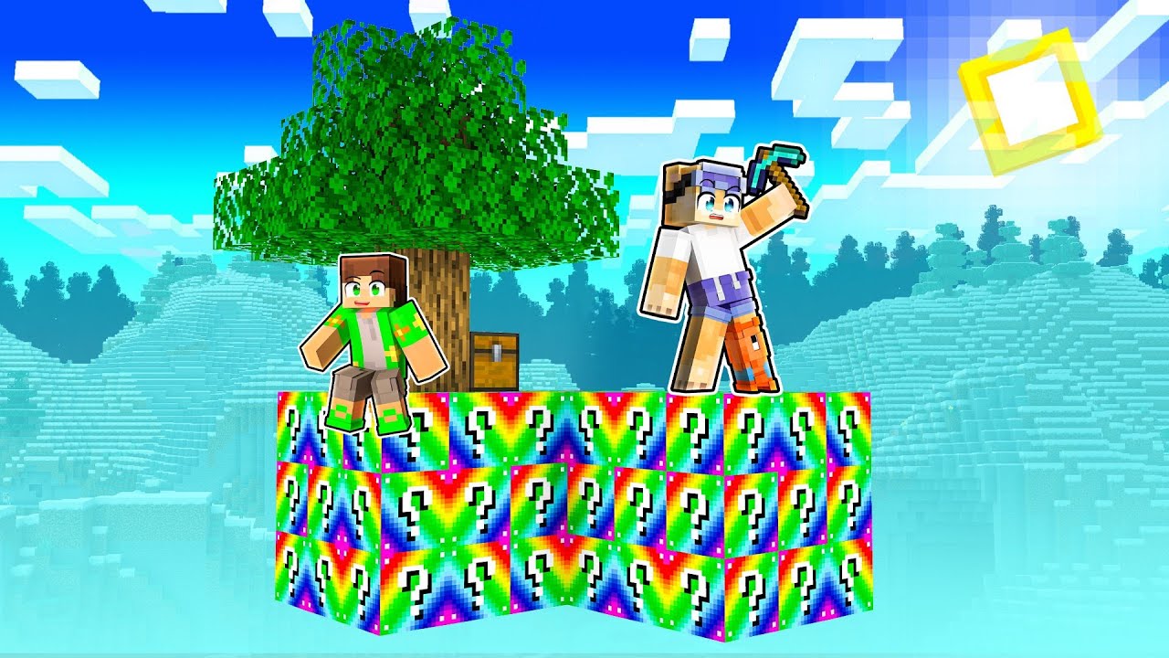 Lucky Block Skyblock IMPOSIBIL! Jakey o face…