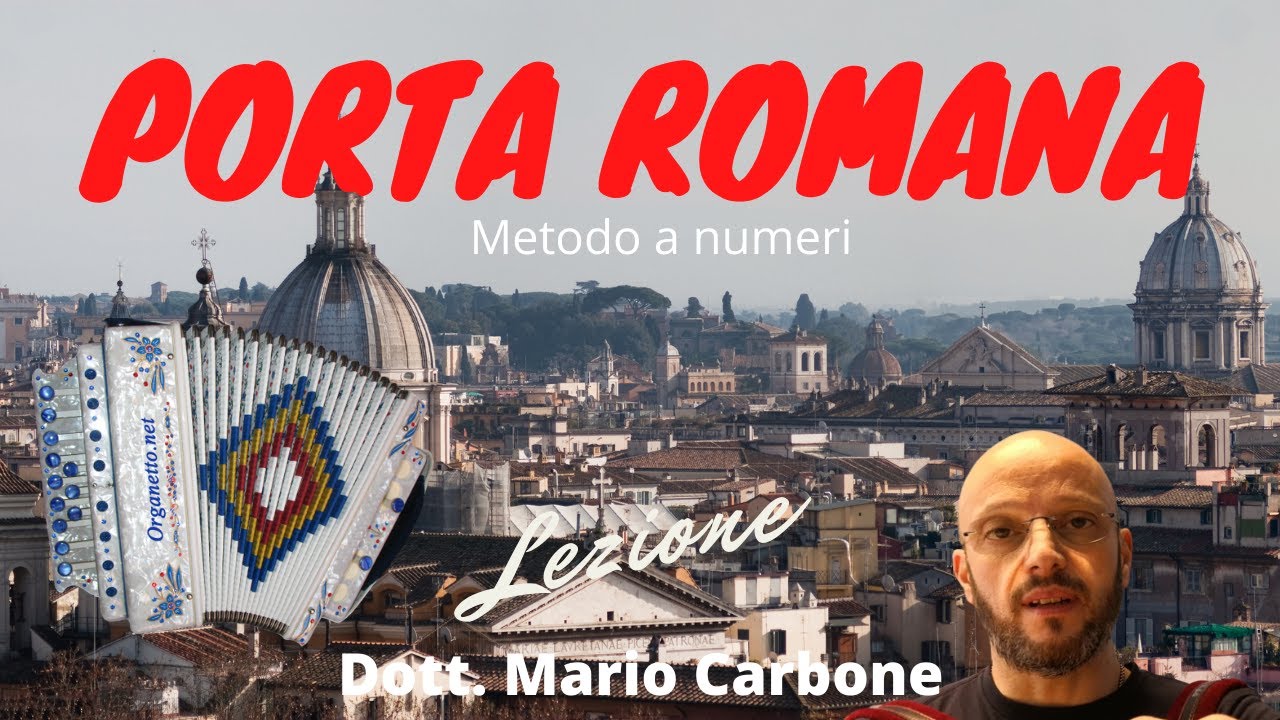 Lezione di organetto - Lezione - PORTA ROMANA  - beguine - Metodo a numeri