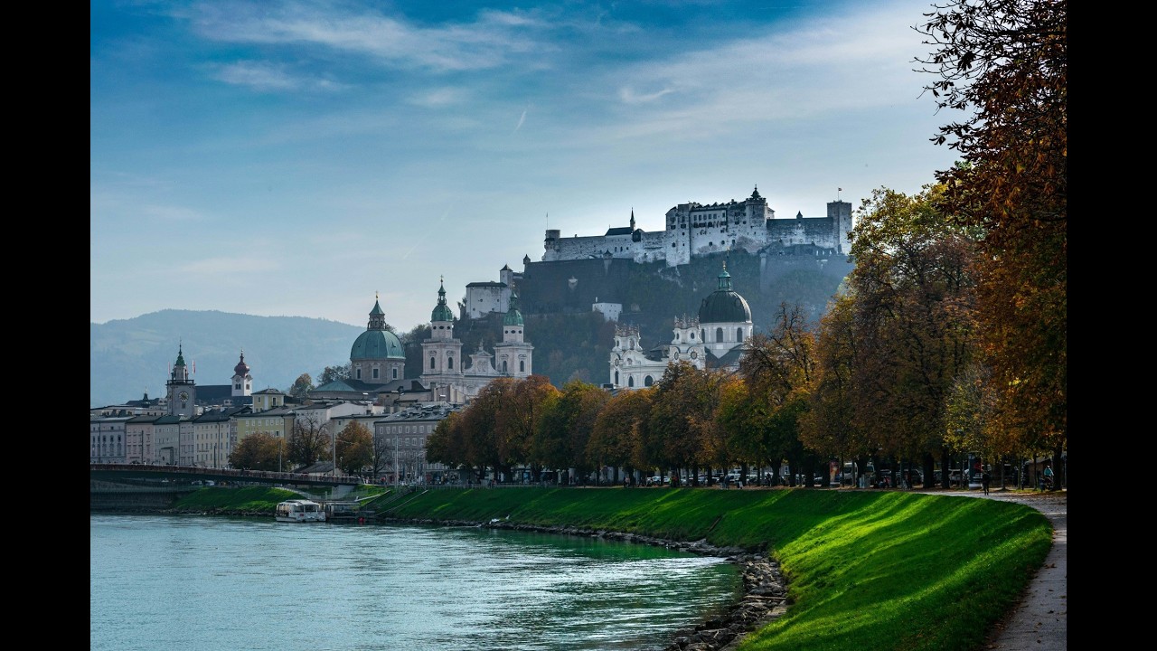 [No Midroll Ads | 중간 광고 없음] Vista Drift | Salzburg Morning Waltz – Travel Jazz Ambience
