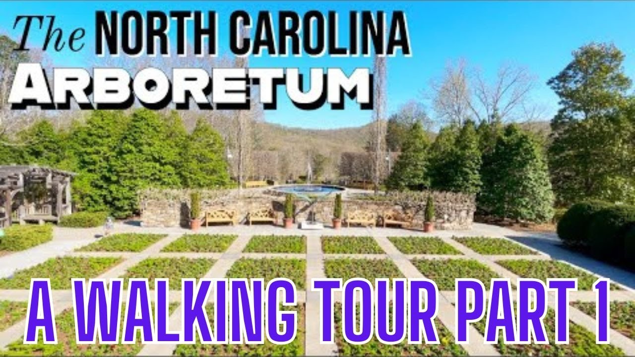 NC Arboretum Part 1 Walking Tour #walkingtour #asheville #arboretum