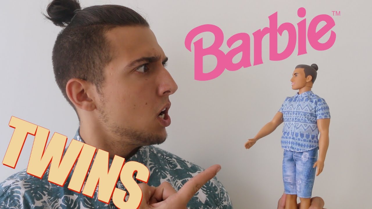 UNBOXING NEW MAN BUN KEN DOLL!!