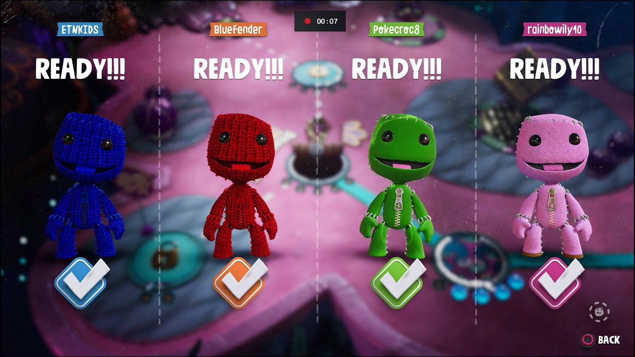 Sackboy: A Big Adventure PS5 Gameplay | 4 - Player Co-Op - Playthrough 15 (No Commentary)