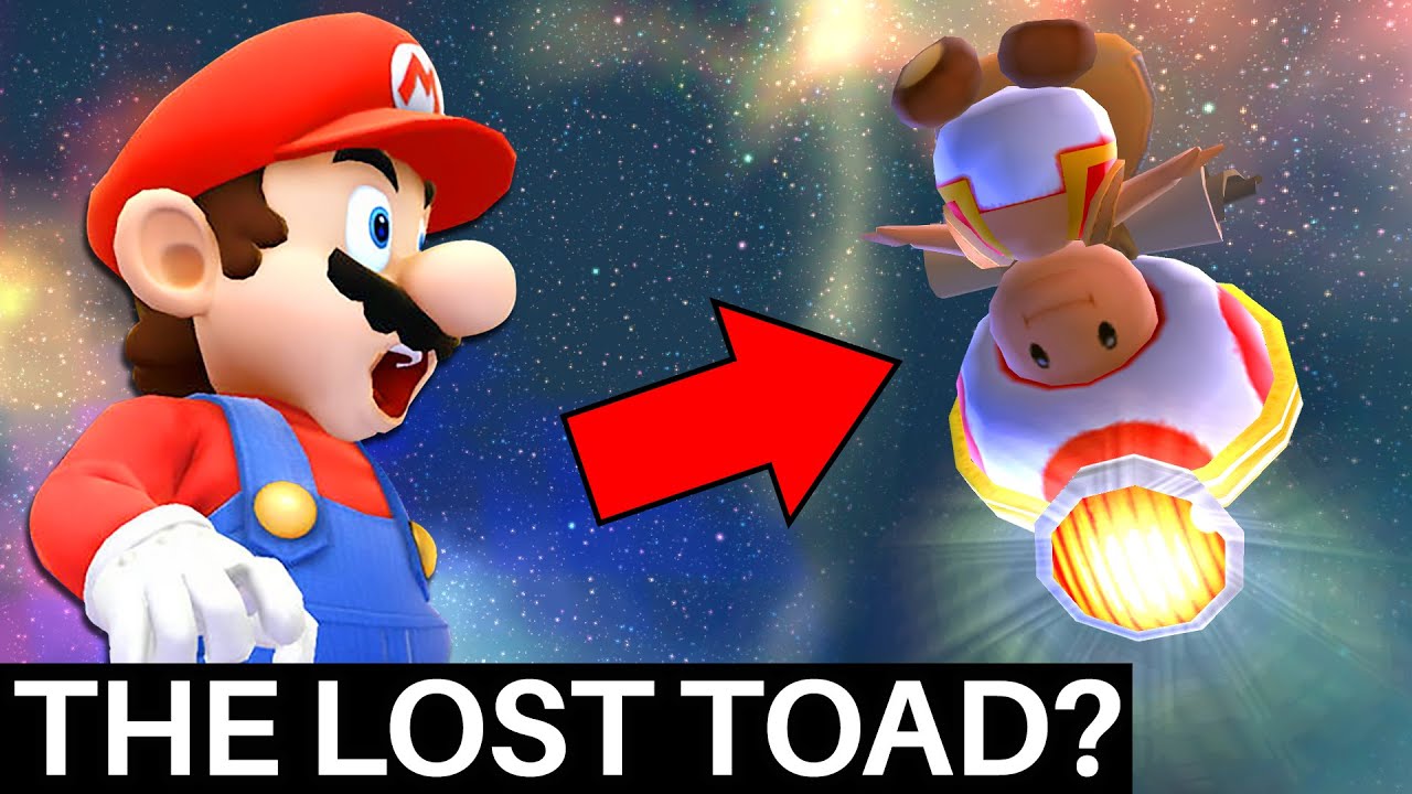 The Toad That Developers Left Behind in Super Mario Galaxy 2
