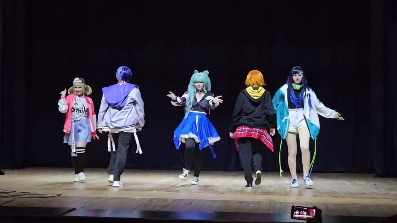 vivid bad squad project sekai cosplay performance