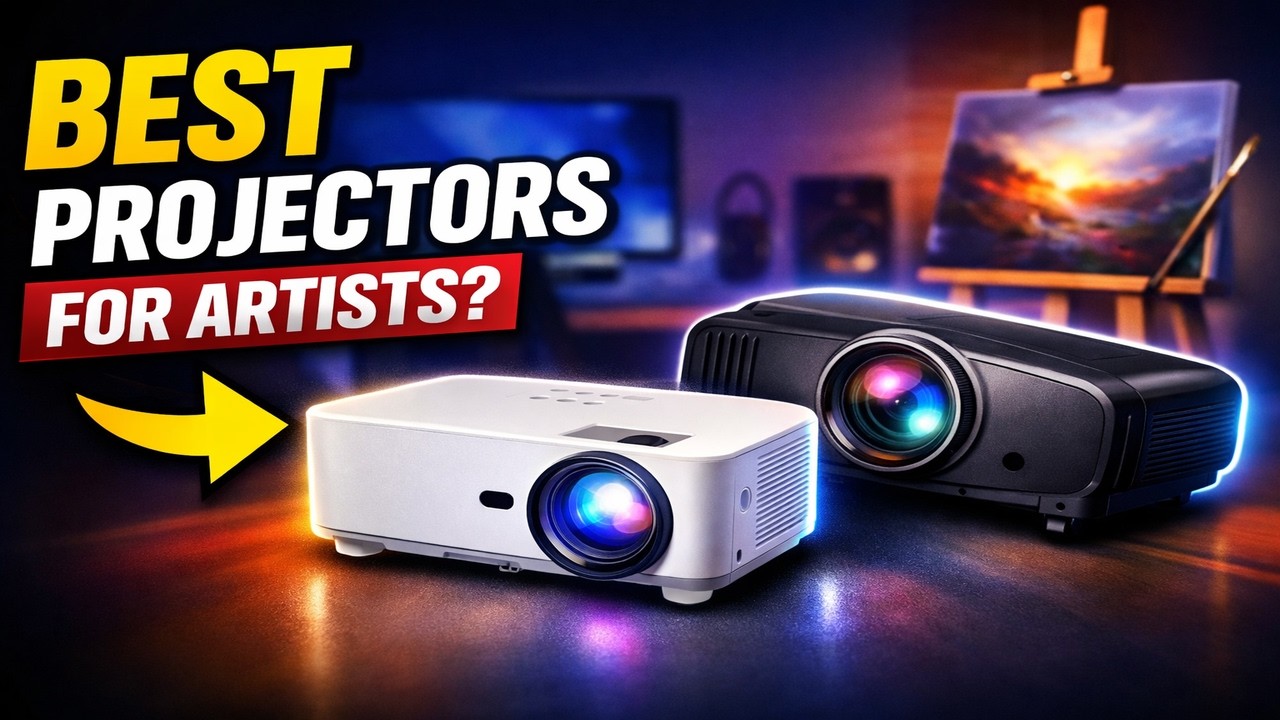 Best Projector for Artists in 2026 🎨🎥 | 🖌️ Top 7 Premium to Budget Picks
