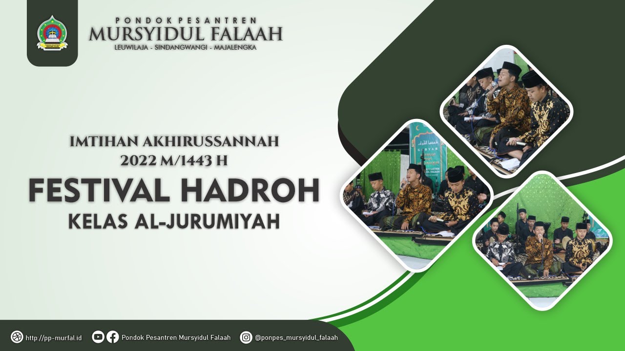 Festival Hadroh Kelas Al Jurmiyyah | Imtihan Akhirussanah | @PondokPesantrenMursyidulFalaah