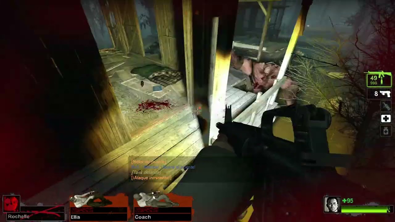 Left 4 Dead 2 - Tank Run Experto - Pantanos.
