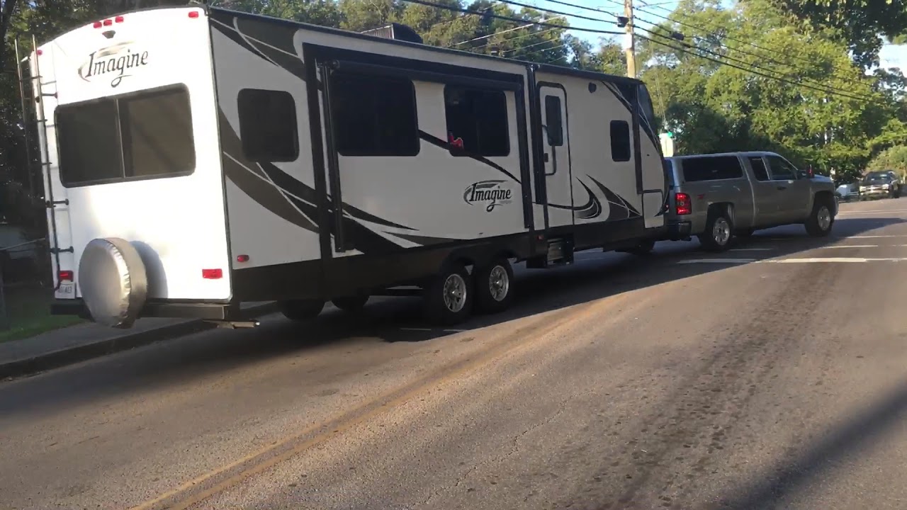 Backing Camper into A Small Driveway