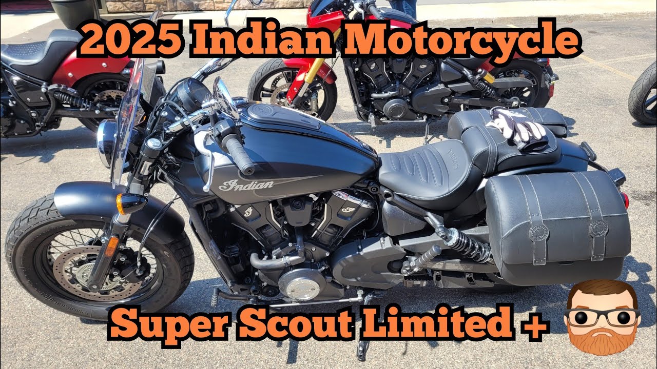 Демонстрационный заезд Indian Super Scout 2025 года (по сравнению с Indian Scout 60 2018 года) #s...