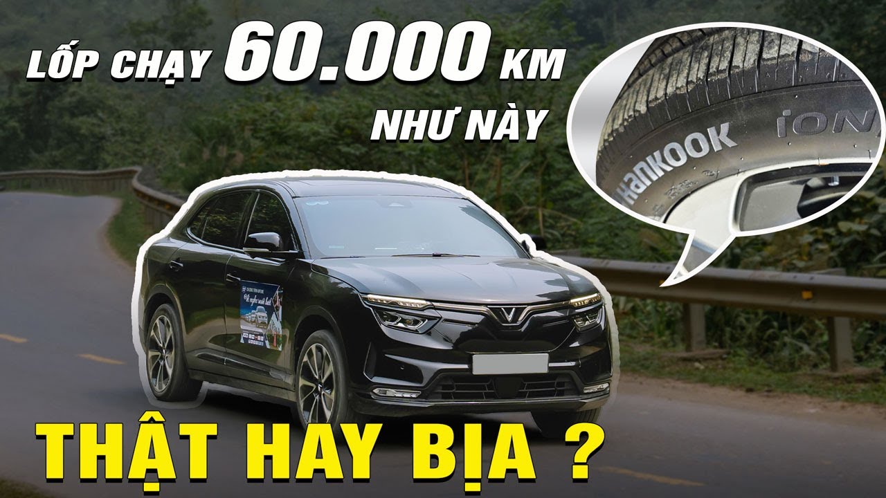 Lốp Hankook EV c&ograve;n g&igrave; sau hơn 1 năm chạy 60.000 km?