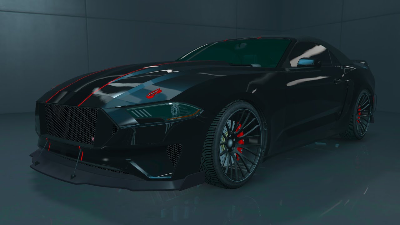 GTA 5 - Vapid Dominator GT Customization - (Ford Mustang GT Convertible)