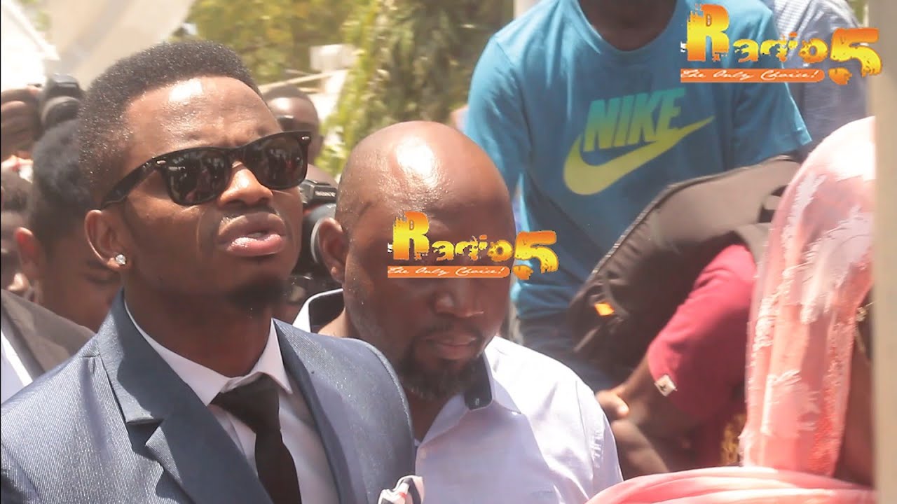 Diamond Platnumz alivyoingia kwenye Msiba wa RUGE MUTAHABA