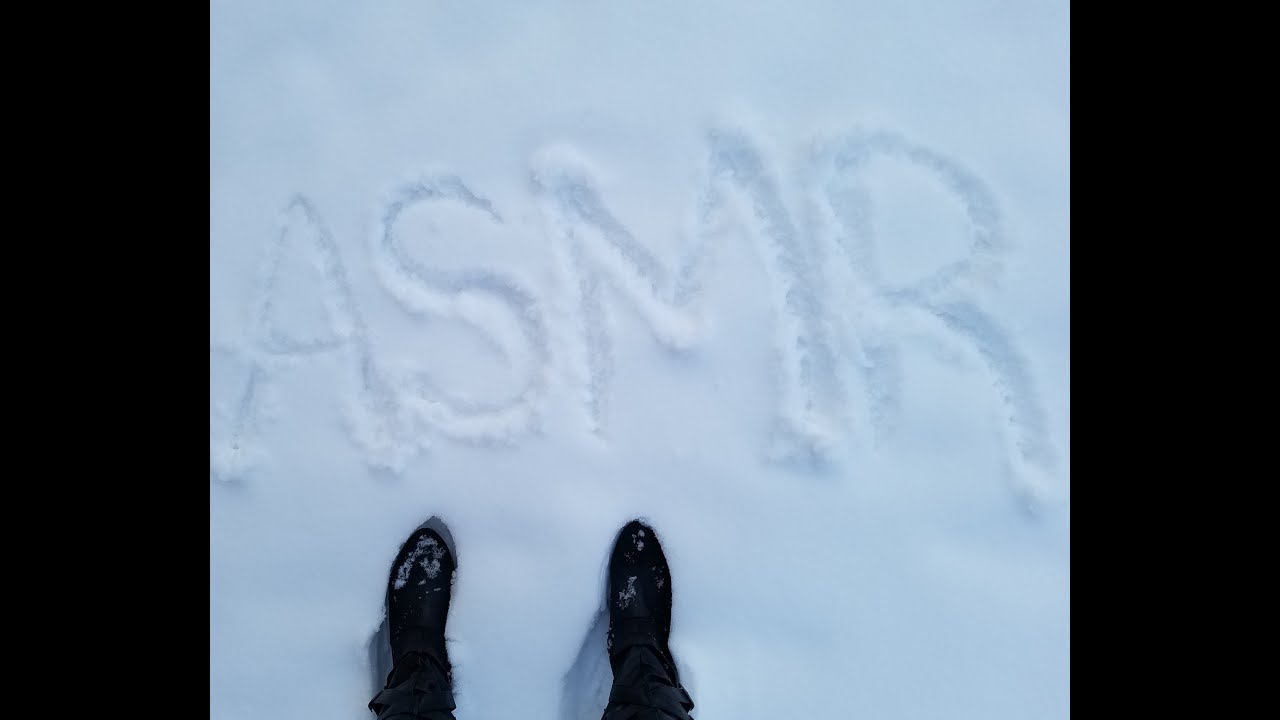 ASMR | Playing & Walking In Fresh Snow❄️ | No Talking