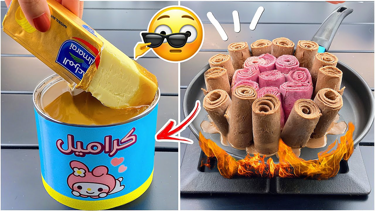 جربت آغرب ترندات الاجانب 😭! اكلت زبدة نية😟!!