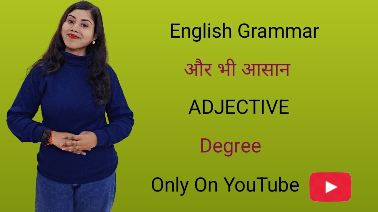 Grammar बिलकुल बेसिक से Adjective ( Degree)#grammar #english