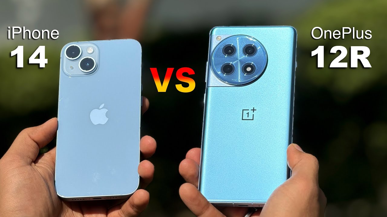 iPhone 14 vs OnePlus 12R Camera Test 🔥 | Surprising Results! (HINDI)
