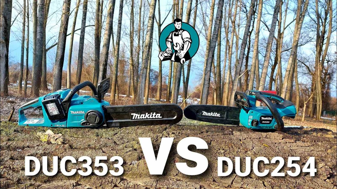 TEST AKU TESTERE MAKITA DUC353 VS DUC254