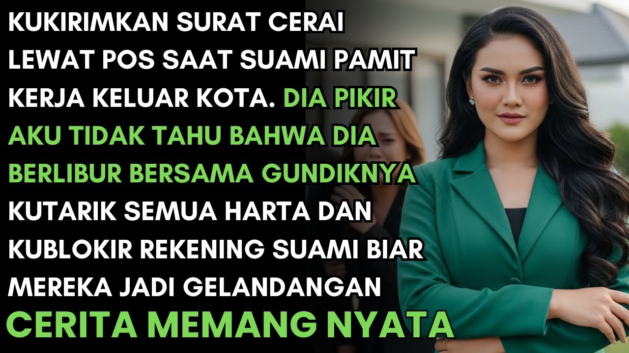 AKU BLOKIR REKENING SUAMI SAAT PAMIT DINAS KELUAR KOTA MALAH LIBURAN SAMA GUNDIK-KUBUAT GELANDANGAN