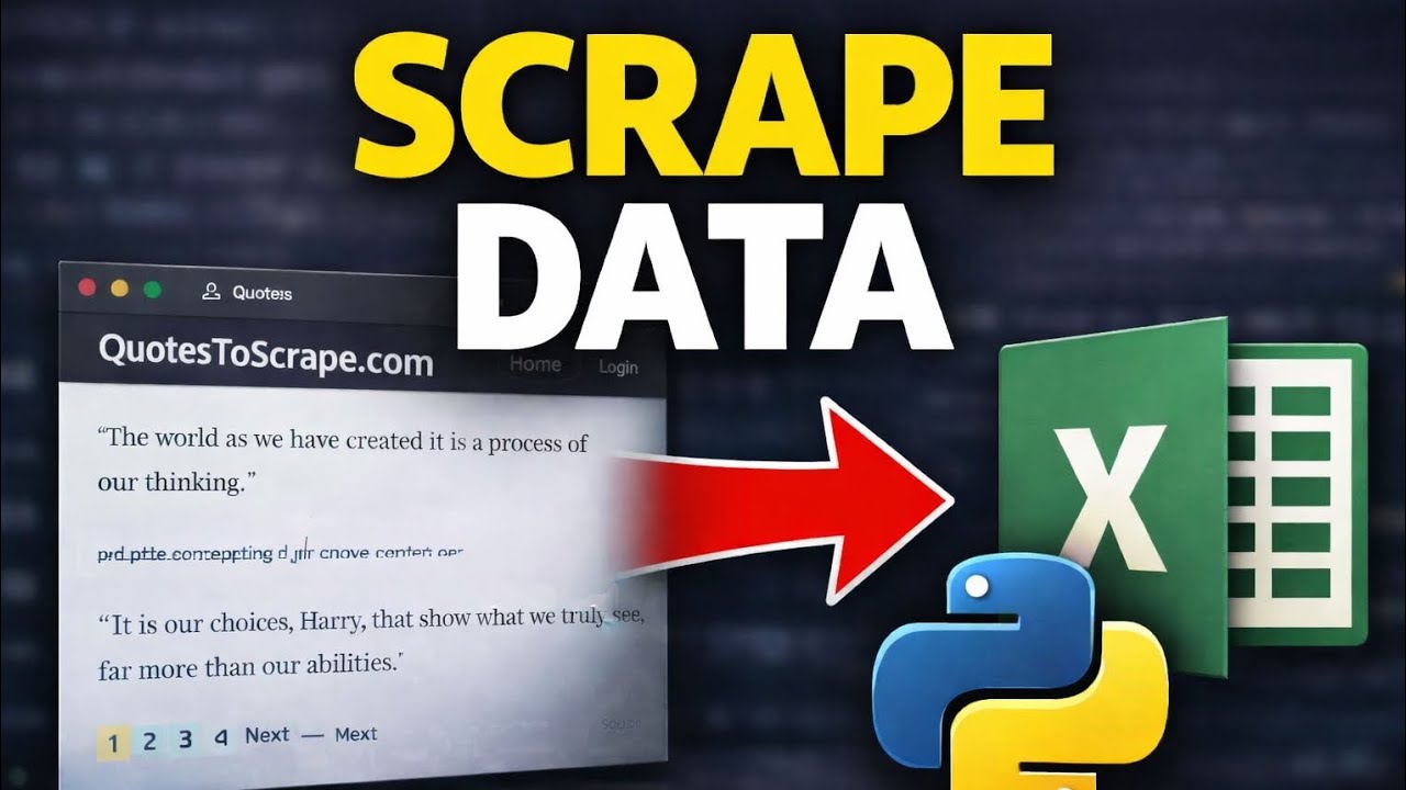 Stop Copy Pasting ❌ Scrape Website Data Using Python