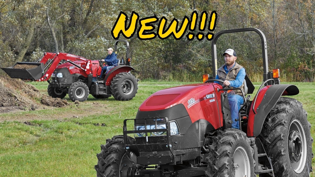 Case IH Farmall Adds  95A, 105A, & 155A Models to Lineup of Farmall Utility A Series Tractors