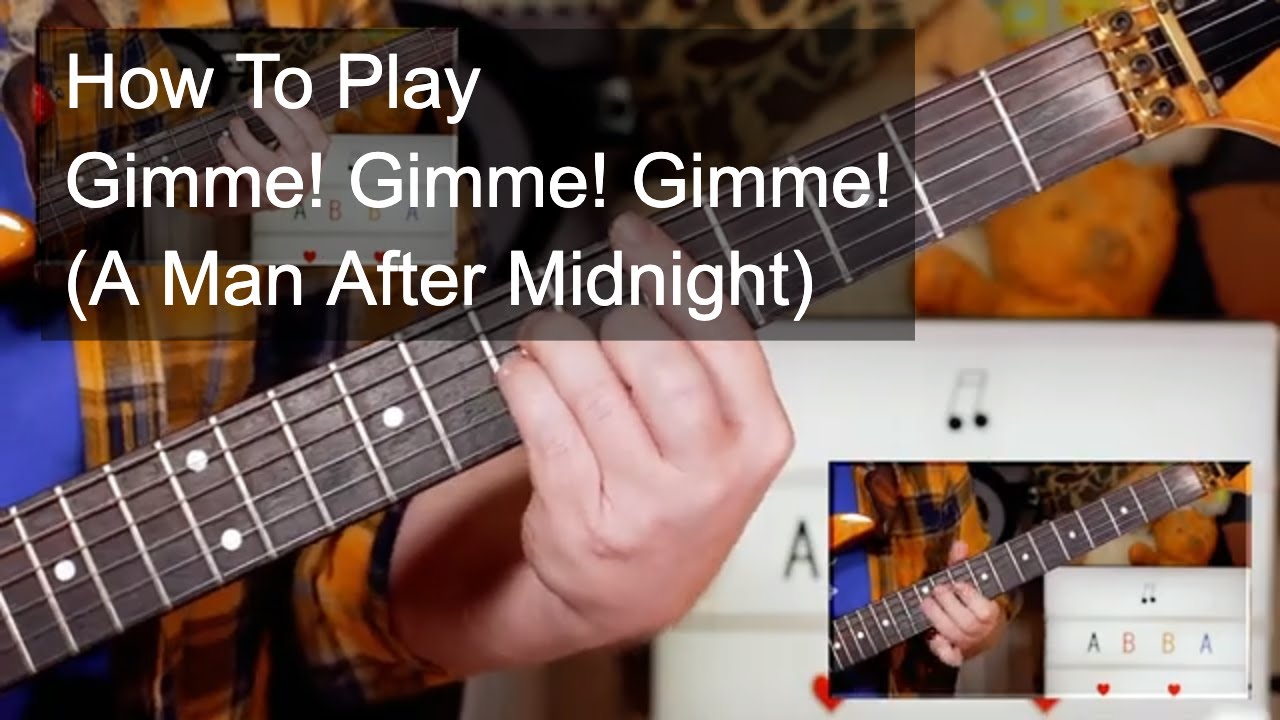 'Gimme! Gimme! Gimme! (A Man After Midnight)' ABBA Guitar & Bass Lesson