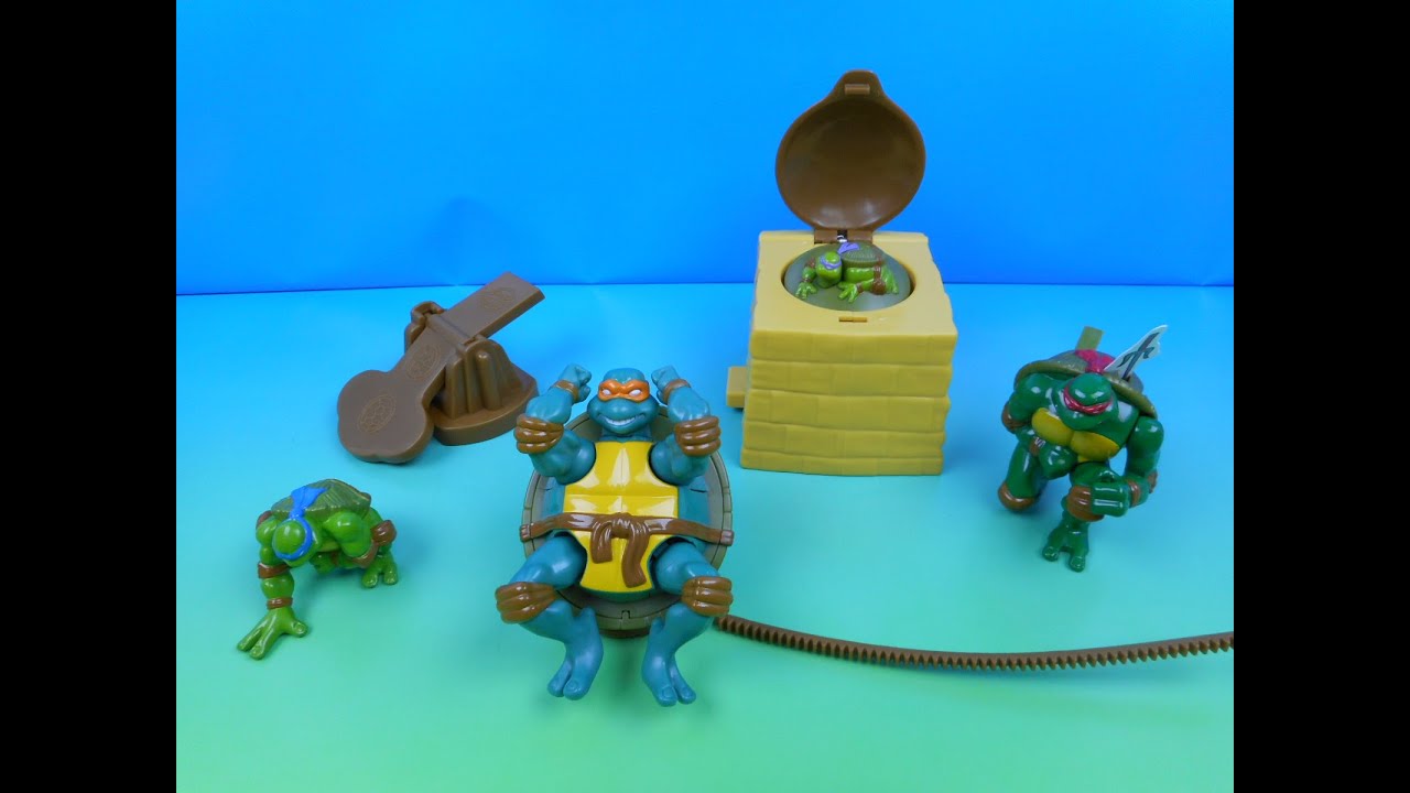 2006 TEENAGE MUTANT NINJA TURTLES IN ACTION SET OF 4 JOLLIBEE FULL COLLECTION VIDEO REVIEW