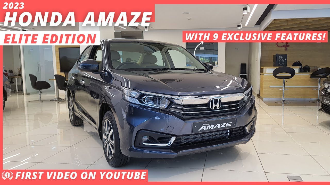 Honda Amaze Elite Edition Walkaround - Limited edition with 9 exclusive features | GA.Automotive