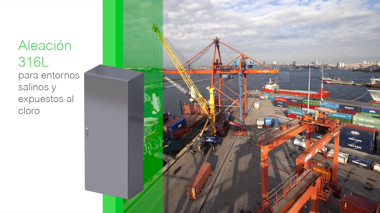 Envolventes de acero inoxidable Spacial | Schneider Electric