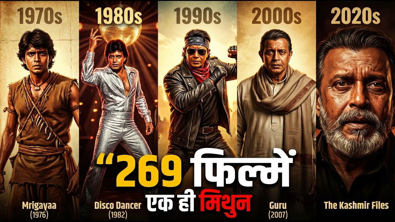 Mithun Chakraborty Filmography 1976-2022 | All Movies | Hit, Flop, Blockbusters