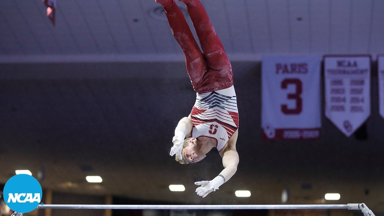 Curran Phillips - High bar at 2022 NCAA gymnastics qualifiers