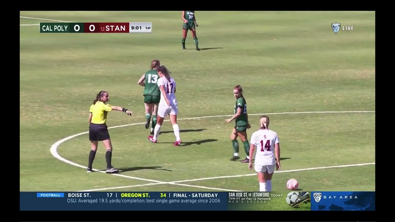 Stanford Women's Soccer vs Cal Poly Sep 4, 2022