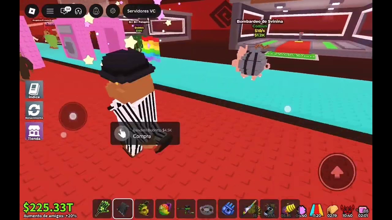 Jugando admin abus de roba un breinrot