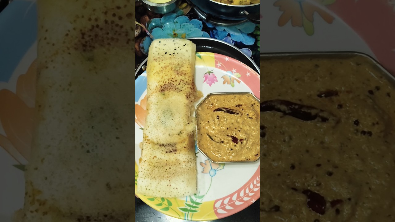 Masala Dosa And Authentic Chutney || मसाला डोसा और प्रामाणिक चटनी ||