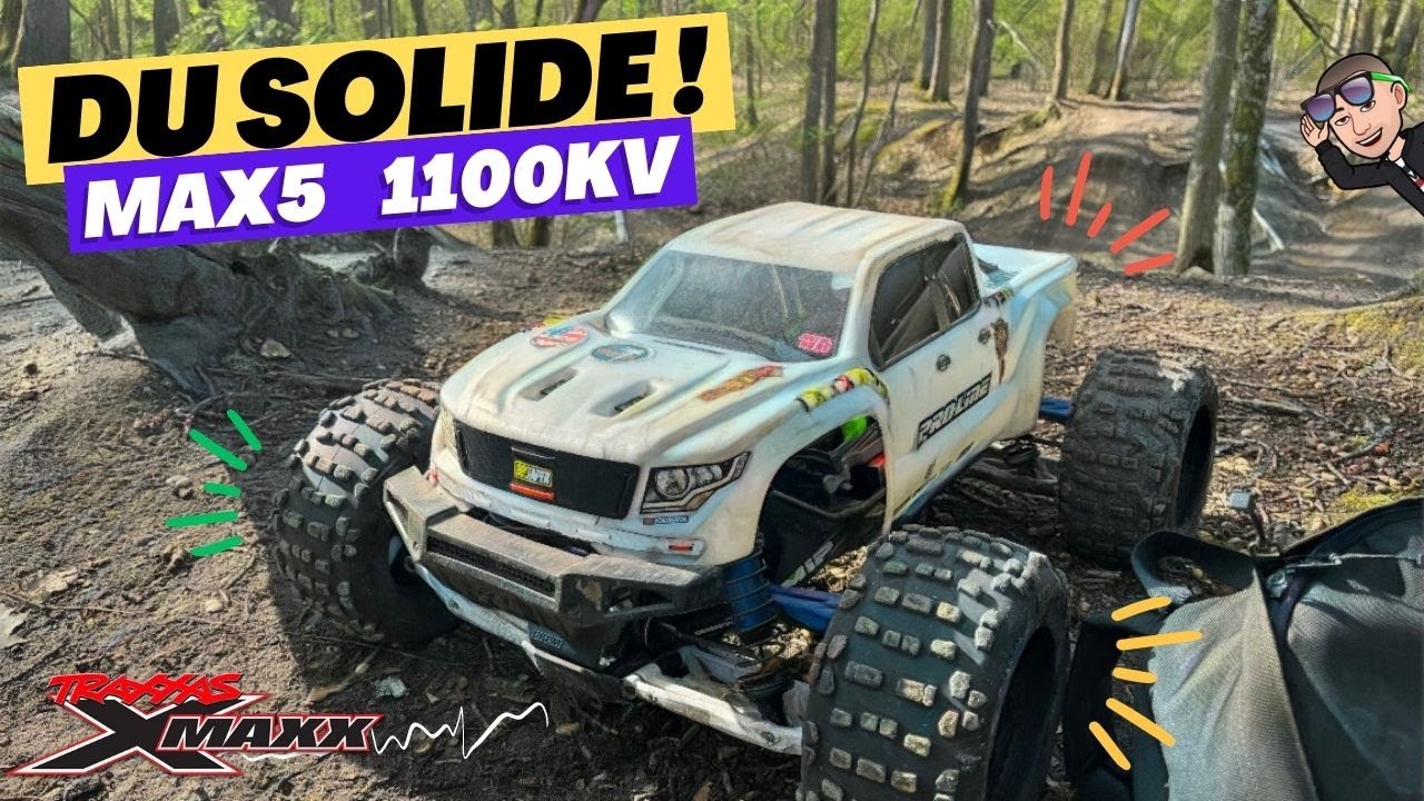 XMaxx 1100kv Max5, c'est du solide cette machine ! (test 25fps)