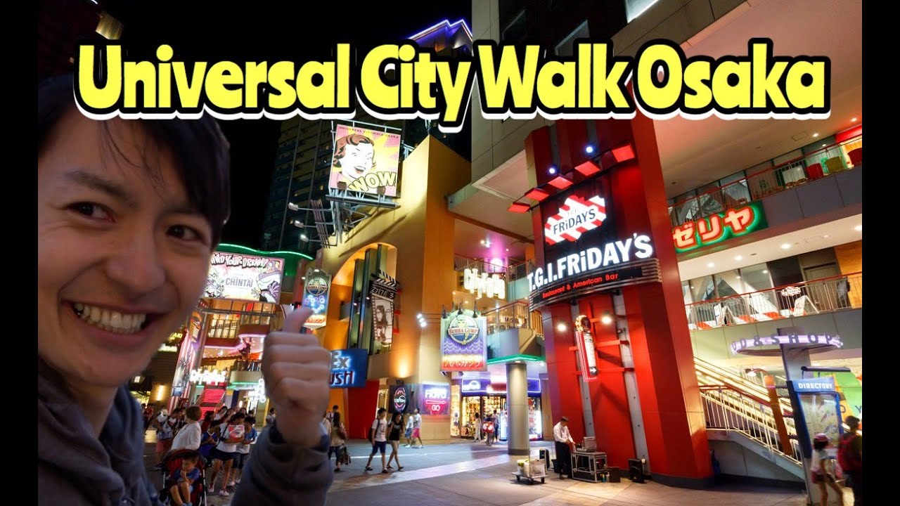 Universal Studio Japan Citywalk guide by local Japanese in English!! #018
