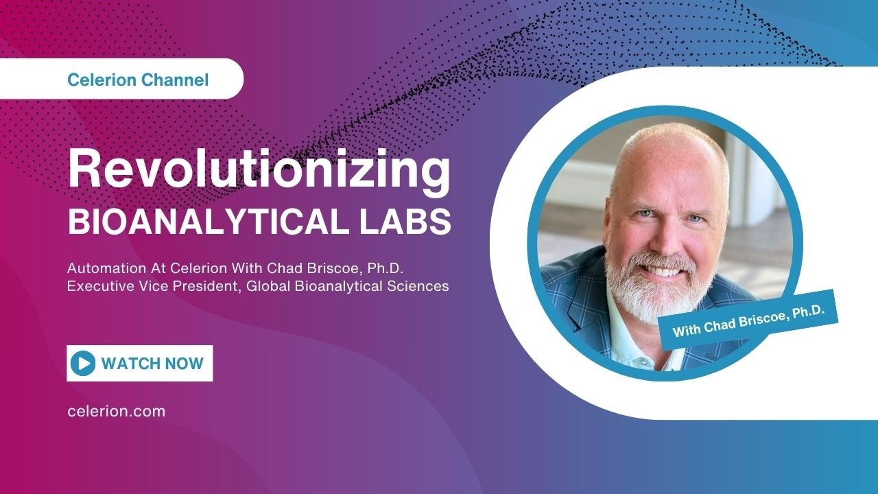 Revolutionizing Bioanalytical Labs: Chad Briscoe on Automation at Celerion