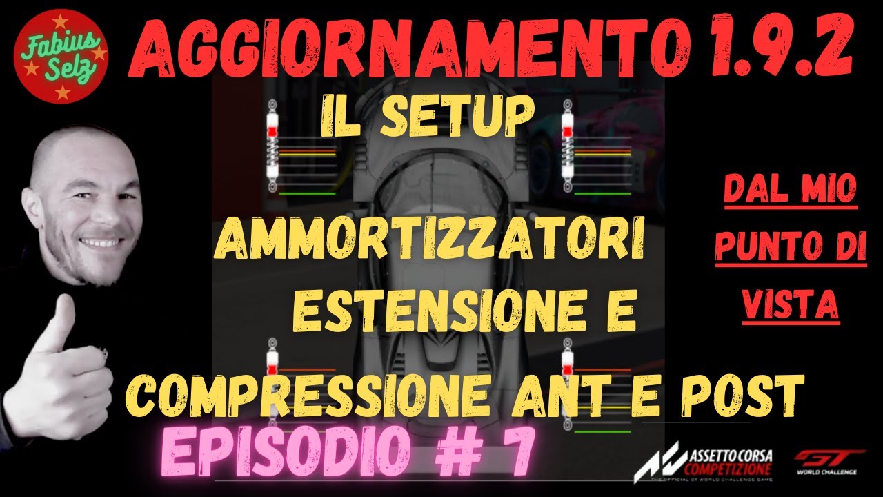 ACC SETUP 1.9.2 AMMORTIZZATORI ESTENSIONE E COMPRESSIONE
