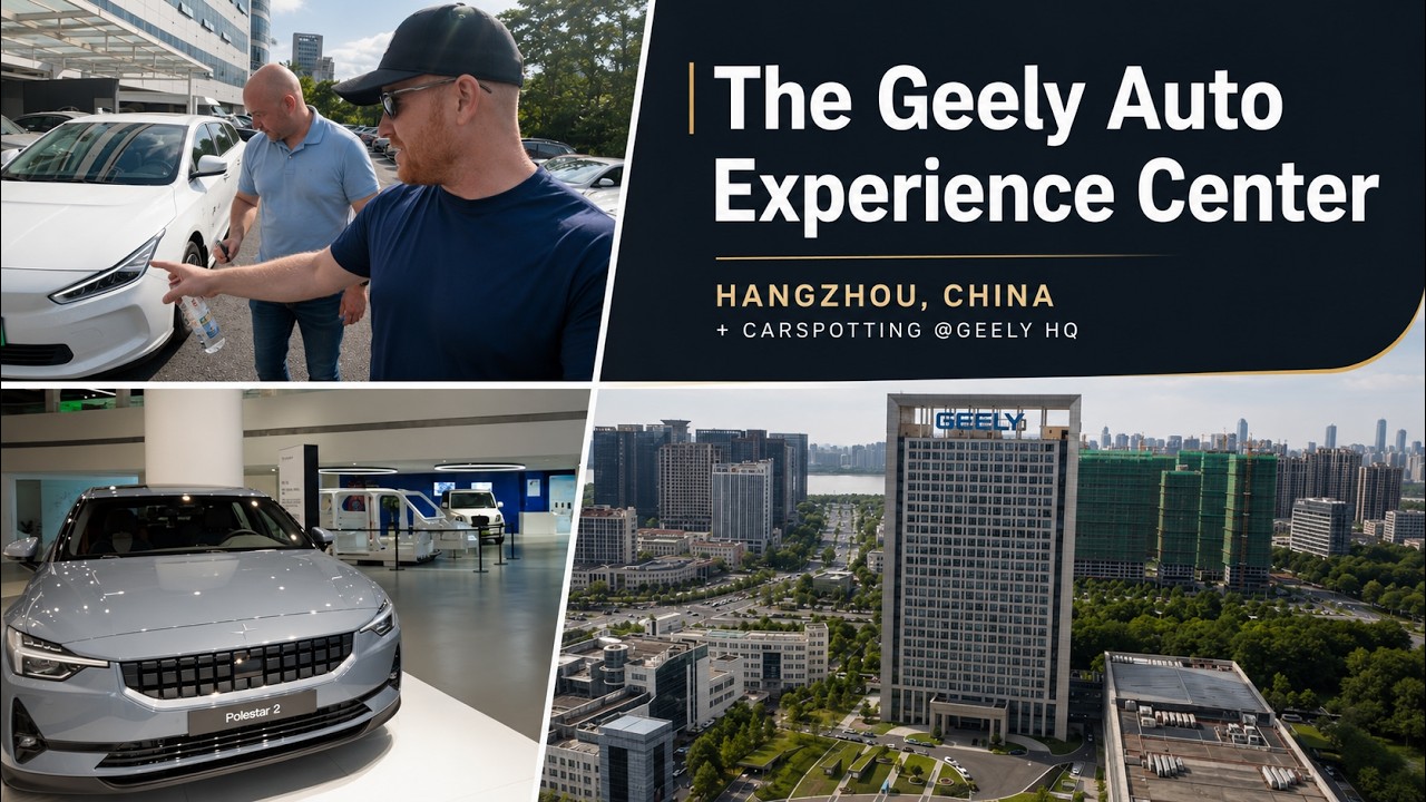 Geely Auto Experience Center & Carspotting In Hangzhou, China!